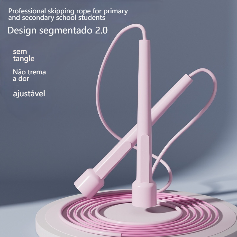Corda de Pular com Pegada Antiderrapante - Design em Formato de Caneta para Exercícios e Competição em Oferta na Shopee