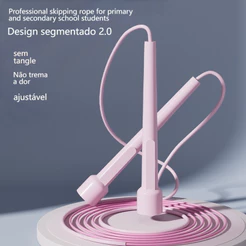 Corda de Pular com Pegada Antiderrapante - Design em Formato de Caneta para Exercícios e Competição