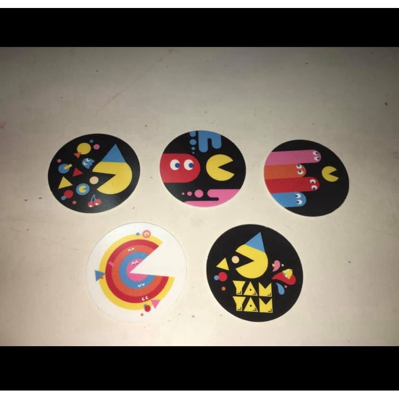 Tazo Pac Man 2020 kit 5 Tazos Elma Chips Pepsico edição especial