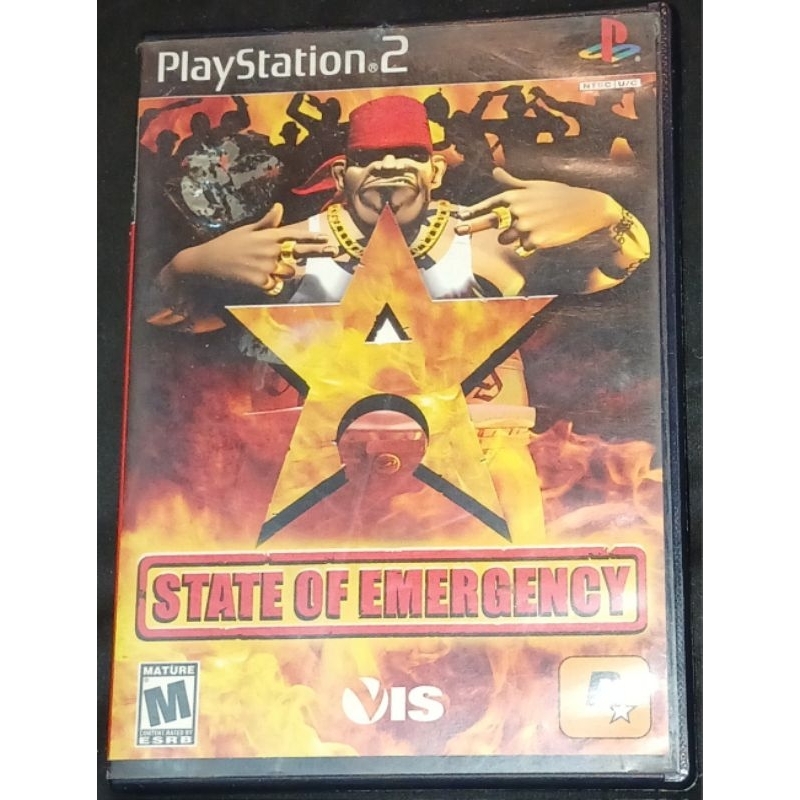 Ps2 State of Emergency com manual original