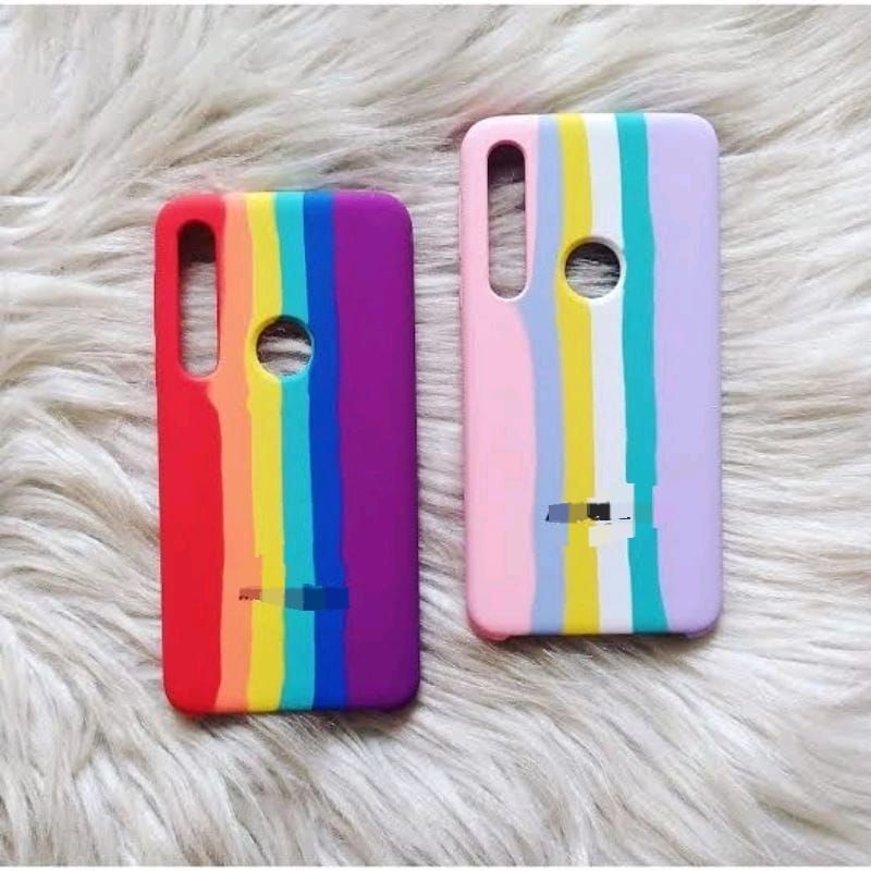Capa capinha Case arco íris colorida para Motora G8 Play/One Marco/E7 Plus/G9/G9 Play/G9 Power/G10/G20/G30