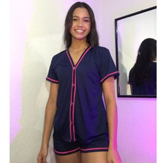 Pijama Americano Blogueirinha ideal Amamentação