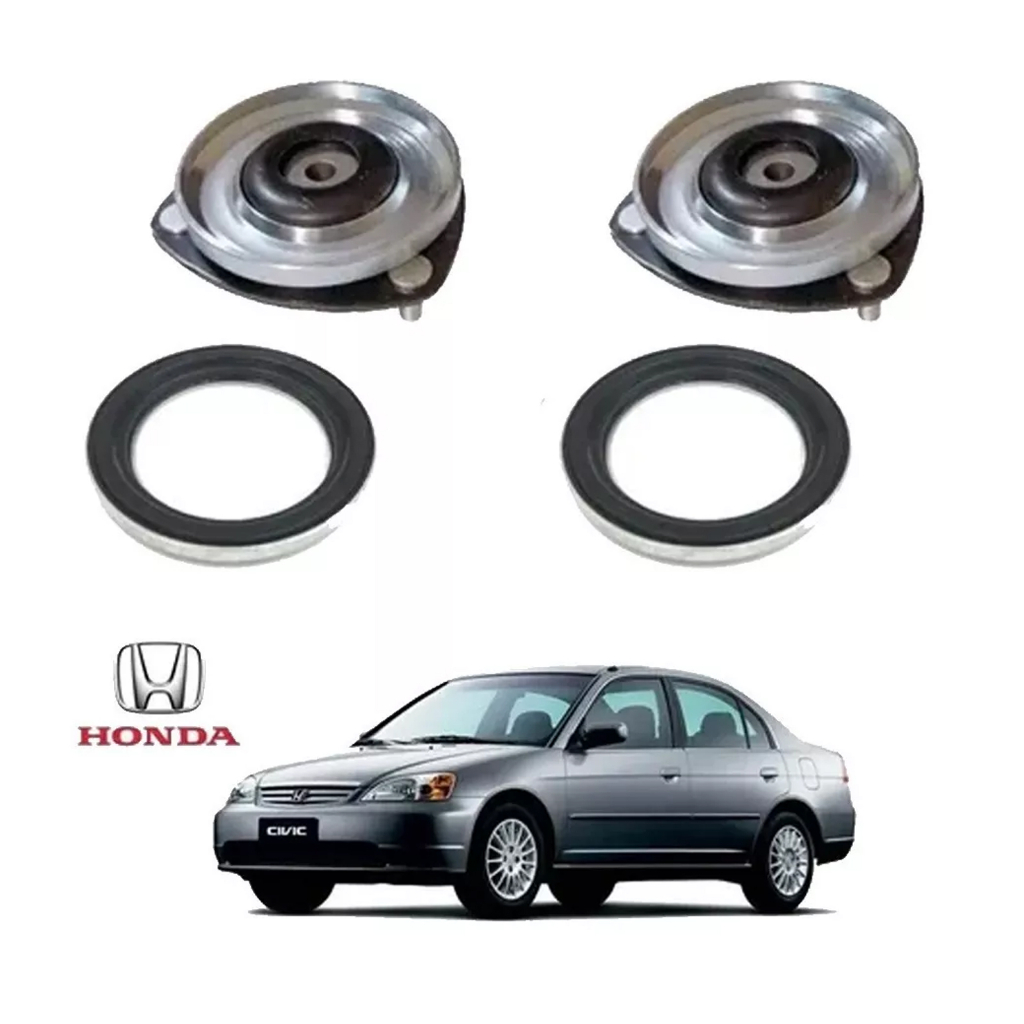 Coxim Amortecedor + Rolamento Honda Civic 2003 2004 2005