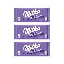 3 Chocolate Milka Alpine Milk - Ao Leite Importado