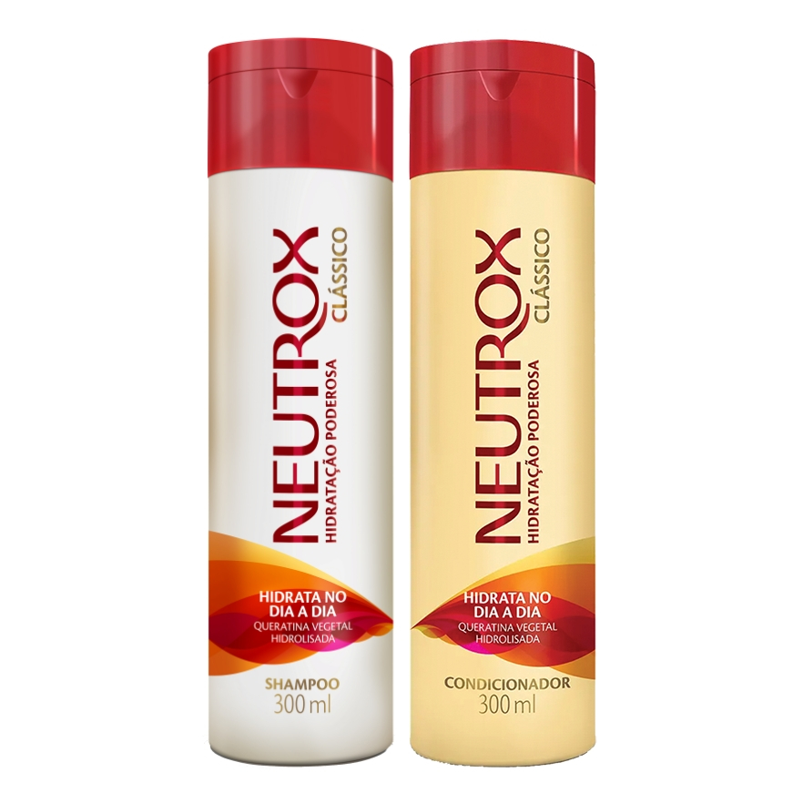 Kit Neutrox Clássico 1 Shampoo 300ml 1 Condicionador 300ml