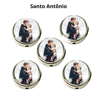 Passante Santo Antônio ( Pacote ) - Resinado - 1,2 cm X 0,74 cm