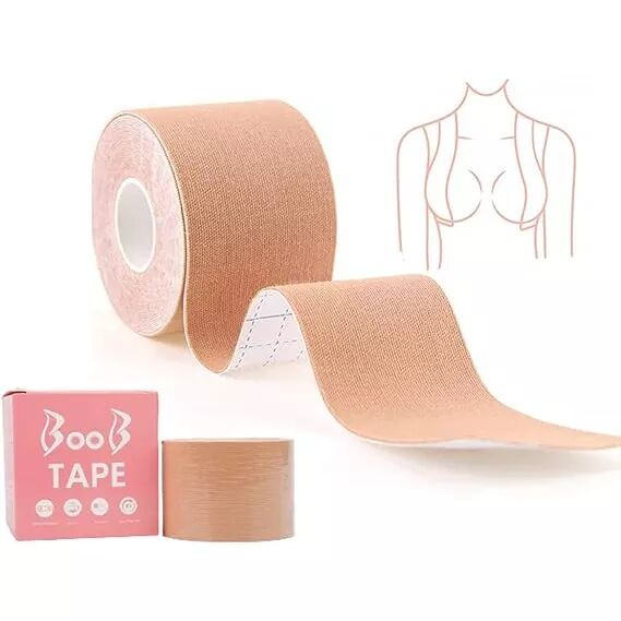 Promoção Sutiã Adesivo Fita levanta Seios BooB Tape Invisível a Prova de Água Resistente ao Suor 3D