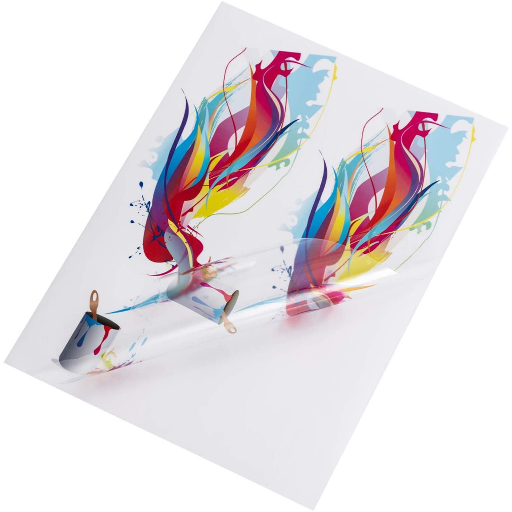 Vinil Adesivo Premium 100% Transparente A4 - Jato De Tinta 20 Folhas