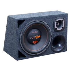 Som Caixa Trio Alto Falante Subwoofer Bomber 12 Polegadas Grave Gravão Subgrave