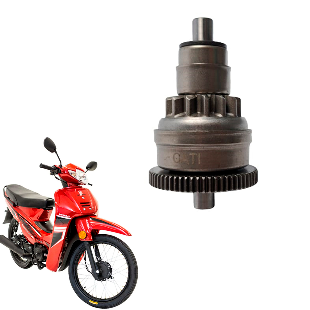 Engrenagem Bendix Pinhão Partida 50 Cc Jonny 50cc