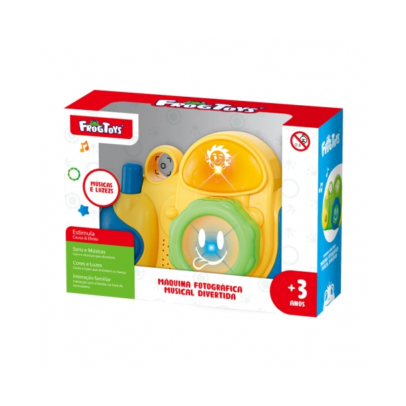 Brinquedo Baby Câmera Fotográfica Musical - Sapico FGP031 em Oferta na Shopee