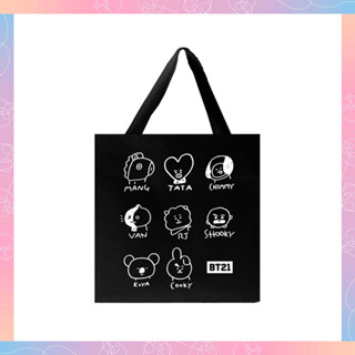 ECOBAG BTS BTS21 KPOP Tata Mang Chimmy RJ Koya Cooky Shooky Van JIMIN SUGA JIN V RM JUNGKOOK JHOPE
