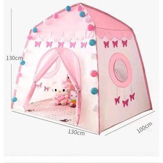 barraca infantil menina princesa 1.3M Borboleta cabana menino grande menor preco promocao