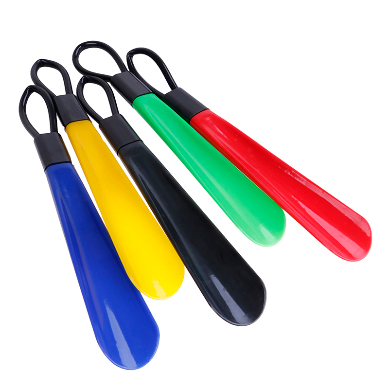 Calçadeira Plástica Pequena - Suporte para Calçar Sapatos e Tênis