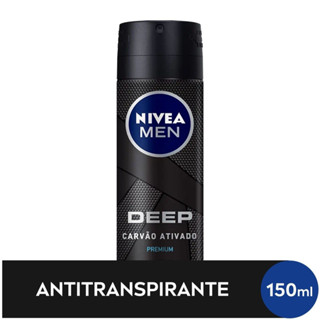 NIVEA MEN Desodorante Antitranspirante Aerossol Deep Original 150ml