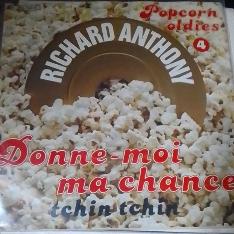 compacto vinil - richard  anthony / too late to worry versão em frances / samba rock