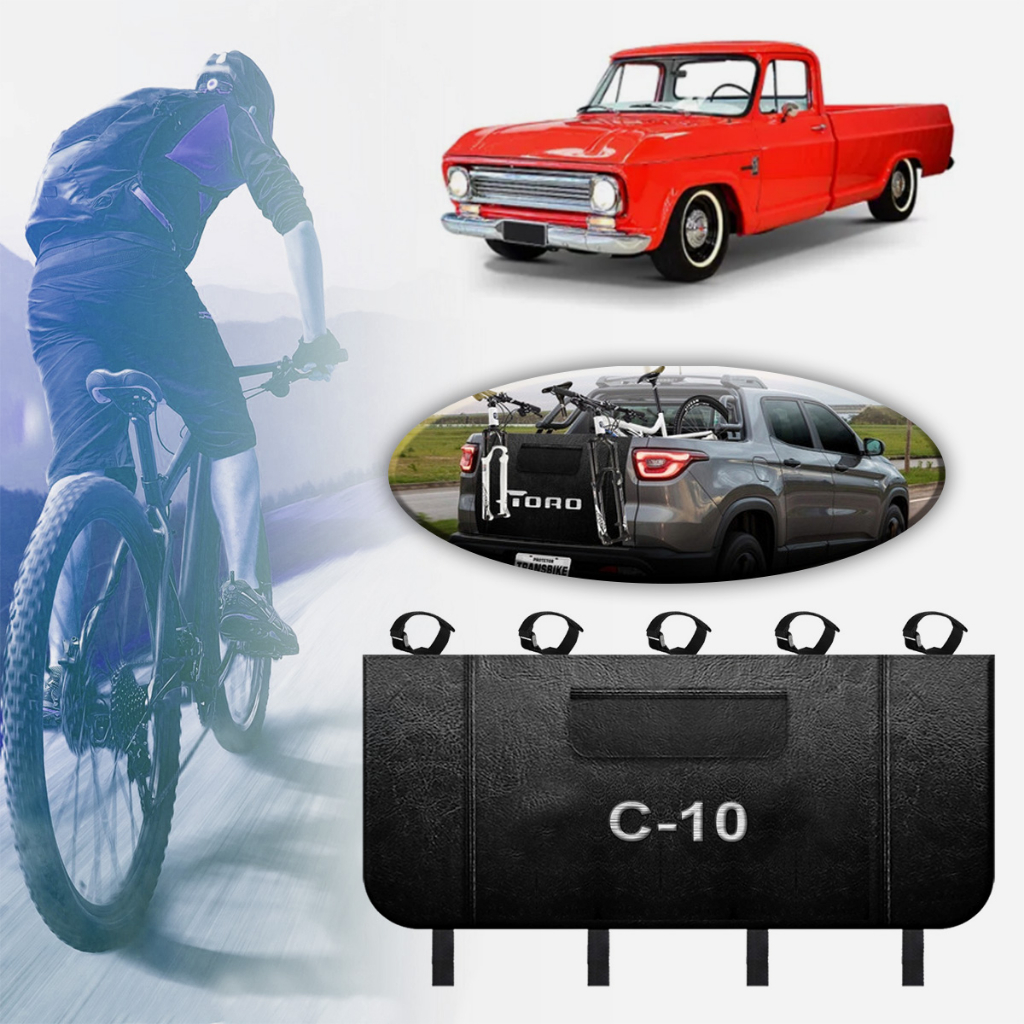Transbike Gm C10 Trukpady P/ Caçamba Truk Pady Premium Preto