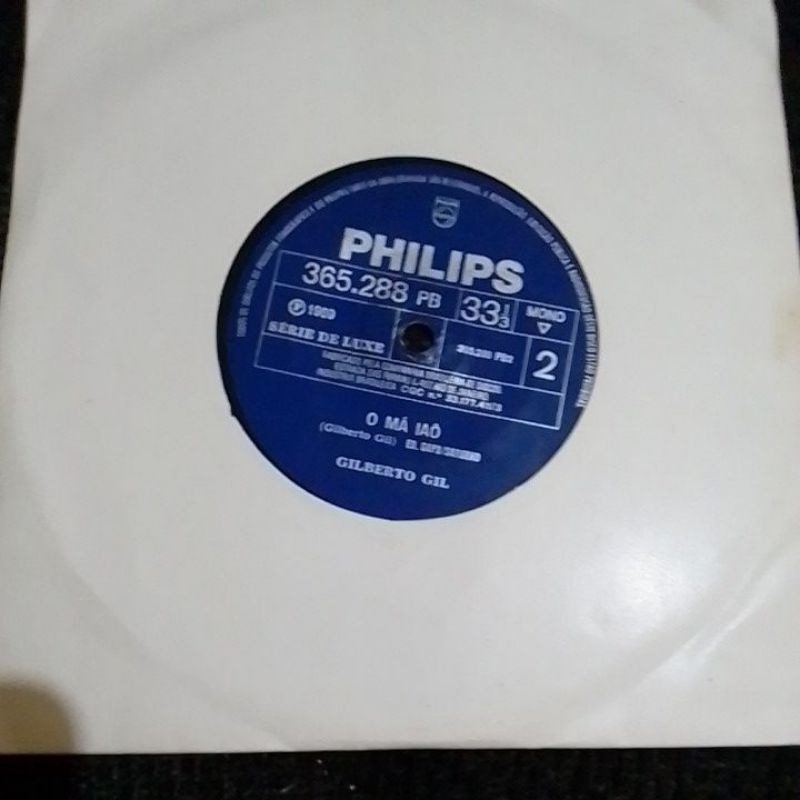 compacto vinil - gilberto gil  aquele abraço mono 1969 samba rock
