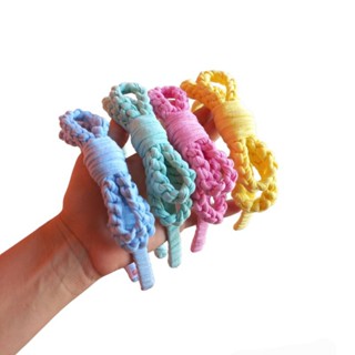TIARA MENINA INFANTIL LAÇO CROCHÊ - NO FIO DE MALHA - CORES CANDY ROSA AZUL VERDE AMARELO