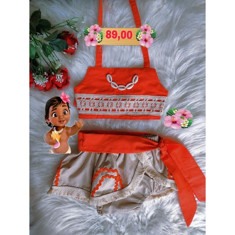 Conjunto Moana Baby 3