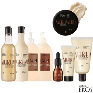 Linha Ekos Murumuru Natura: Shampoo, Condicionador, Máscara, Sérum Noturno, Creme de Pentear ou Pré-Shampoo em Oferta na Shopee