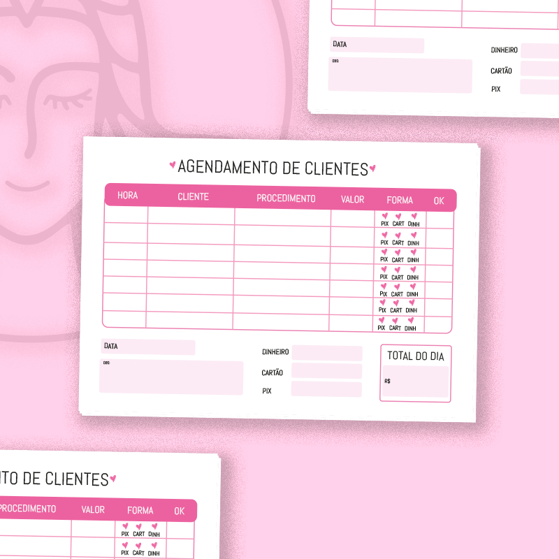 Bloco de Agendamento de clientes