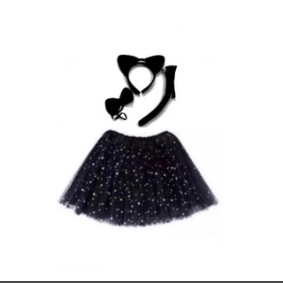 fantasia gatinho preta adulto (Lisa/Brilho)