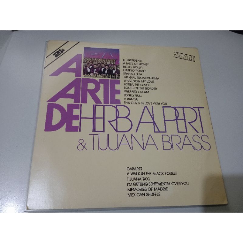 LP duplo herb Alpert - a arte de... ótimo estado vinil e. capa