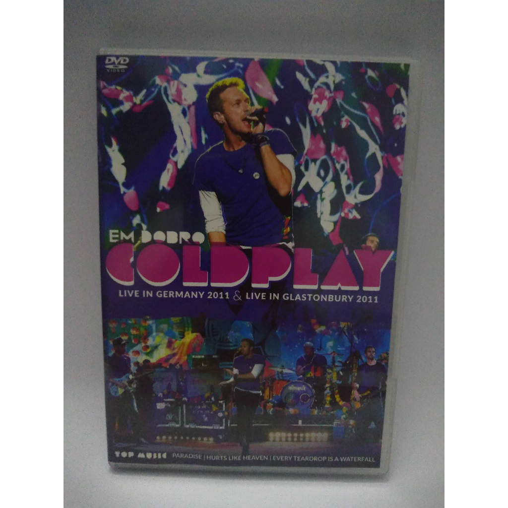 DVD Usado: Coldplay – Em Dobro: Live In Germany 2011 & Live In Glastonbury 2011