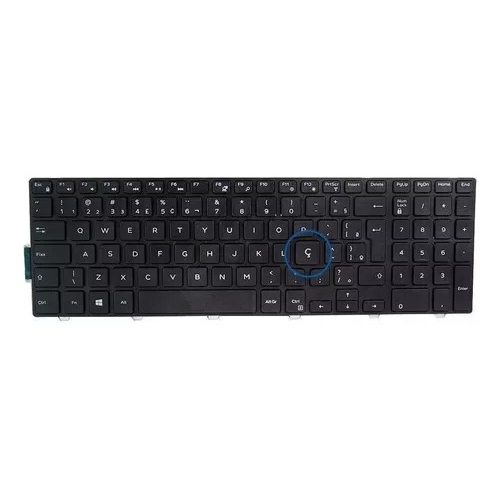 Teclado Para Notebook Dell Inspiron 15 Series 3000 Br Com Ç