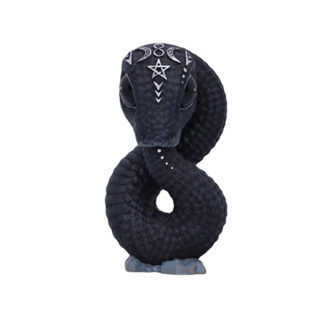 Estatua Cobra Oroboros Wicca 10cm Resina em Oferta na Shopee