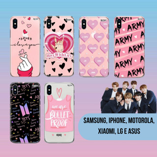 Capa Capinha Case de Celular Personalizada - BTS