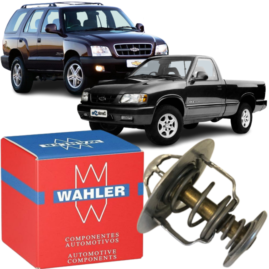 Válvula Termostatica Wahler Chevrolet S10 Blazer 4.3 V6 1996 A 2004