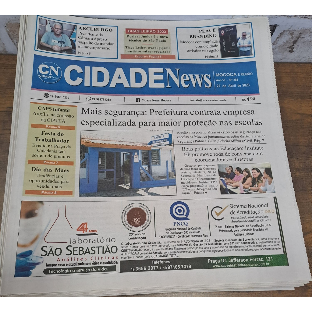 Jornal Multi uso 3 kg  - 300 folhas em Oferta na Shopee