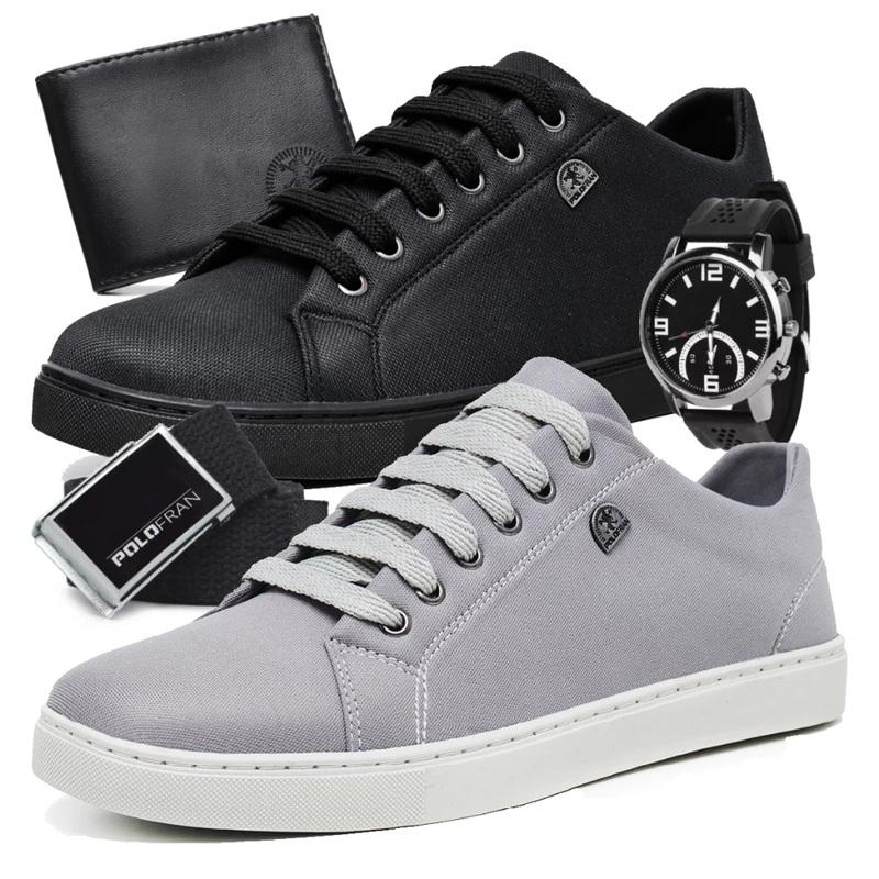 "Estilo Completo: Kit Tênis e Acessórios! 👟"