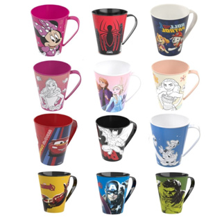 Caneca Para Crianca Personalizado Da Disney Desenho 360ml Minnie Mickey Princesas Frozen Disney em Oferta na Shopee