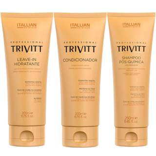 Kit Manutenção Itallian Color Trivitt Shampoo Condic Leavein em Oferta na Shopee