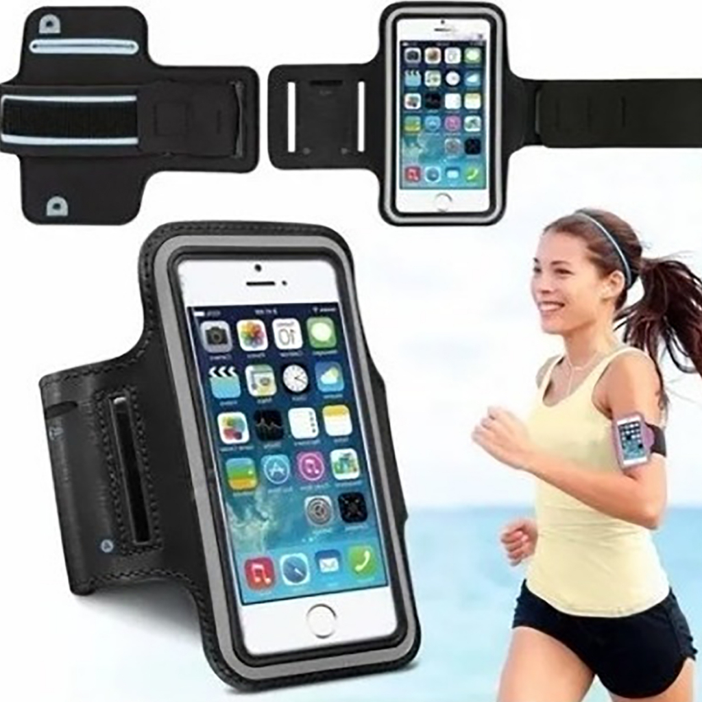 Suporte De Celular Para Braço Porta Smartphone Braçadeira Esportiva Corrida Caminhada