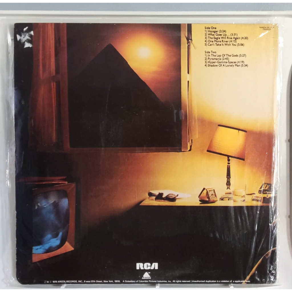 THE ALAN PARSONS - PROJECT PYRAMID LP