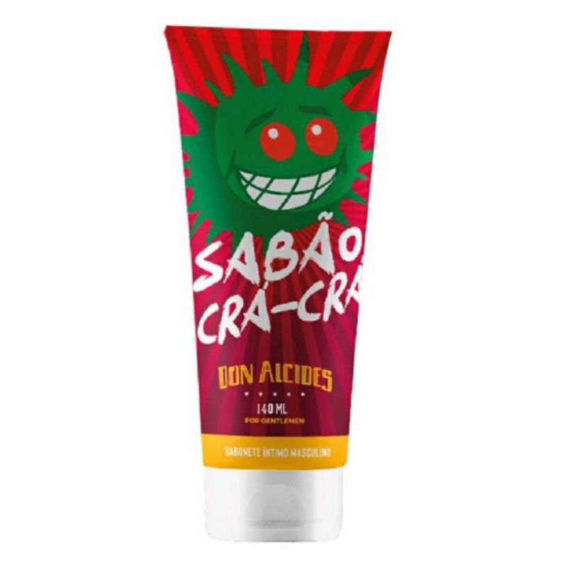 Sabão Cra Cra Sabonete íntimo Masculino 140ml