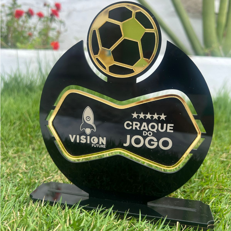 Troféu em Acrilico | Craque do Jogo
