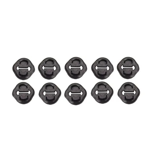 Kit 10 Bucha Coxim Escapamento Vw Gol Voyage Parati Santana Saveiro