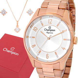 Relógio Feminino Rose Champion Original 1 Ano de Garantia