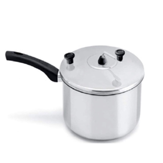 Pipoqueira De Aluminio Polido 4,7L Qualidade Praticidade Cozinha Oferta panela de pipoca em Oferta na Shopee