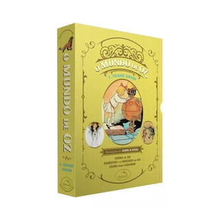 Box 3 Livros - Ozma de OZ + Dorothy e o Mágico em Oz + Livro Para Colorir - Acompanha Pôster