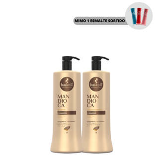 Kit Haskell Shampoo + Condicionador Mandioca 1l