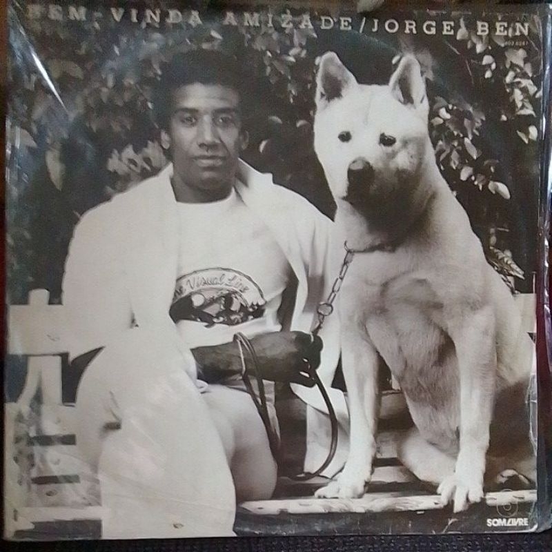 lp vinil - jorge ben bem vinda amizade com poster / samba rock