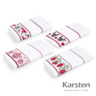 Pano de Prato / Copa Para Bordar ou Pintar Karsten Messina Envio Imediato em Oferta na Shopee