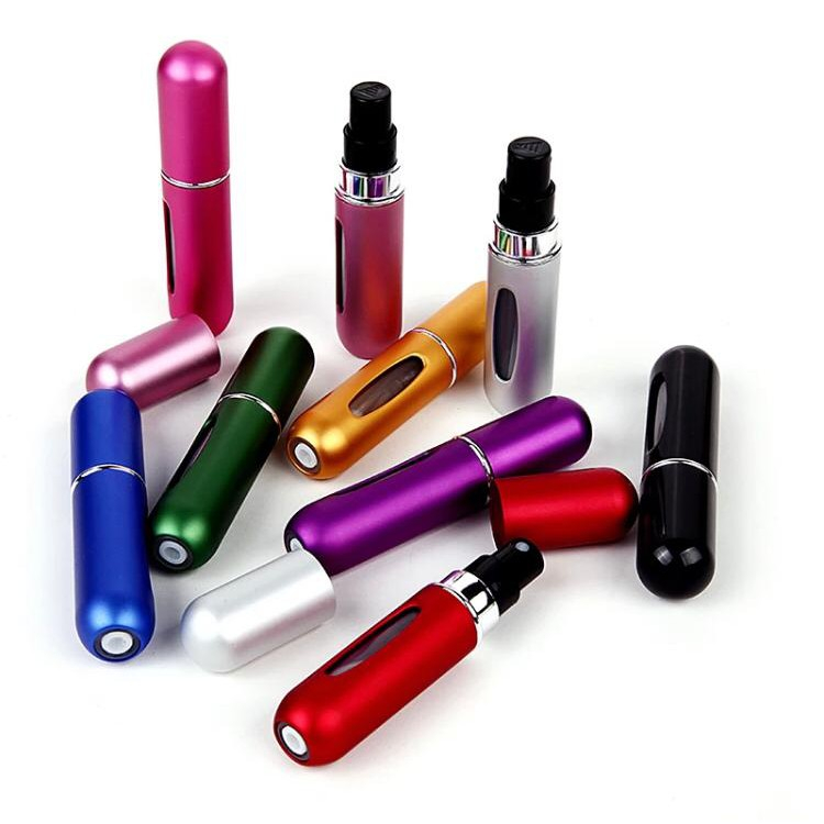 Mini spray de perfume portátil para viagens e bolsa 5ml /5ML Porta Perfume Recarregável