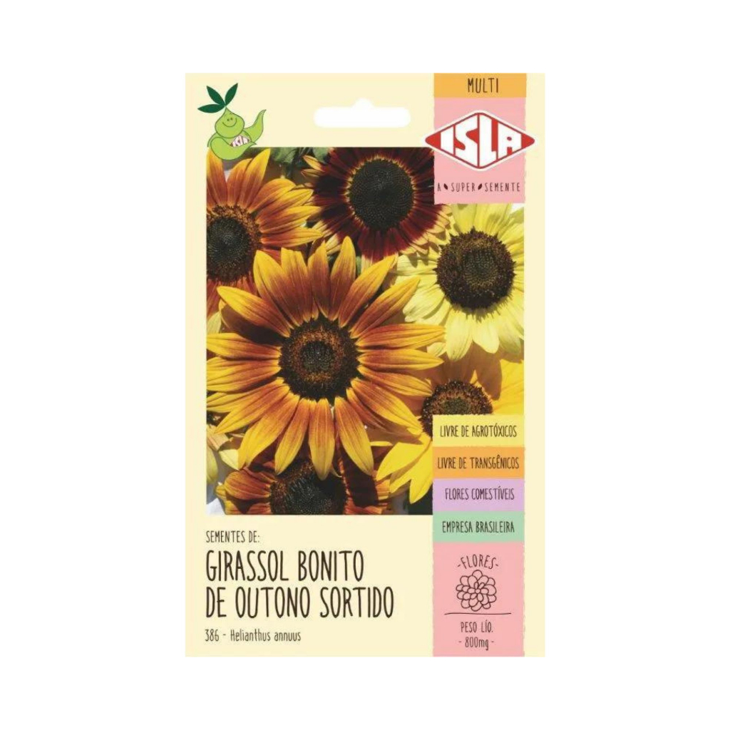 SEMENTES DE GIRASSOL SORTIDO BONITO DE OUTONO (12942)